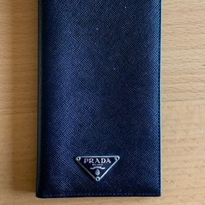 Prada Checkbook Holder
